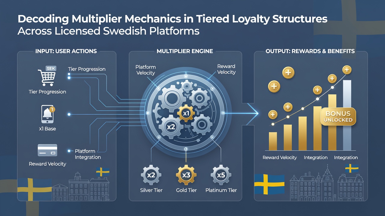 Player retention graph illustrating multiplier impact on Swedish licensed platforms