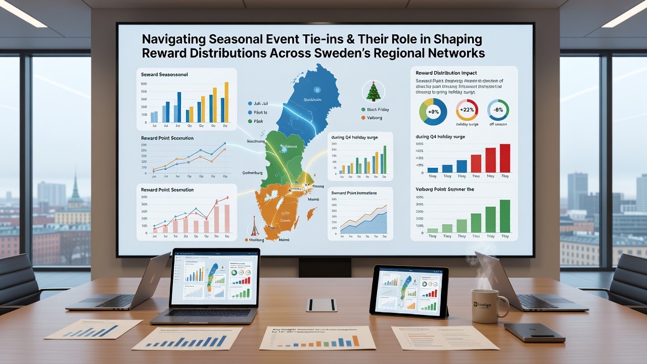 Data visualization of reward distribution shifts during seasonal campaigns on regulated Nordic platforms
